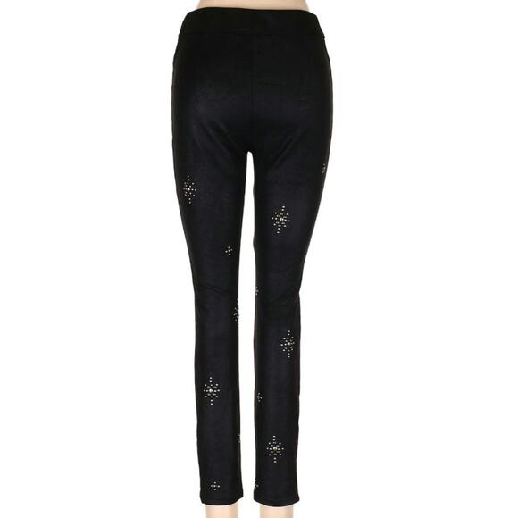 Free People Faux Suede Star Studded Leggings - Picture 2 of 7